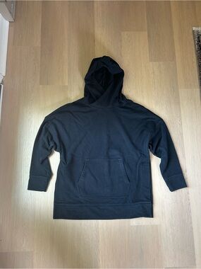 Fabletics Black Women's Hooded Pullover Sweatshirt